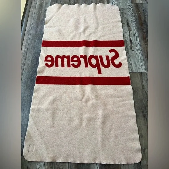 Supreme Supreme Faribault Wool Blanket ブランケット 赤 x Faribault